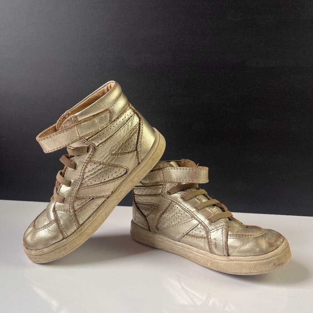 Old Soles Boy's and Girl's Cheersta Casual Shoes - Metallic